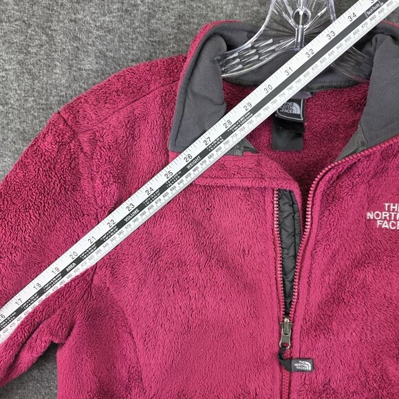 The North Face Jacket Womens Medium Pink Fleece Full Zip Soft Plush Warm Winter - Picture 9 of 9